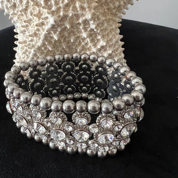 Silver Statement Bracelet - Picture 2 of 3